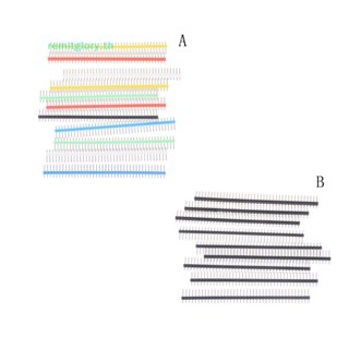 Remitglory แถบเชื่อมต่อ 40 pin 1x40 2.54 10 ชิ้น สําหรับ TH