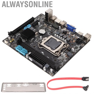 Alwaysonline Motherboards VGA PCI E 1X PCIE 8X Motherboard H55M 2xDDR3 High