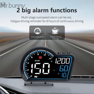 G16 เครื่องวัดความเร็วดิจิทัล GPS HUD สําหรับรถยนต์