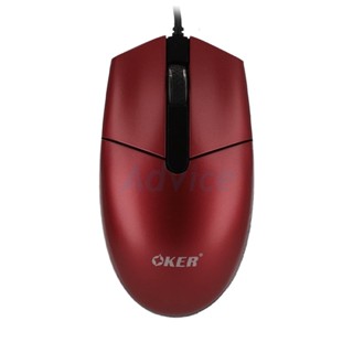 USB MOUSE OKER A-216 RED