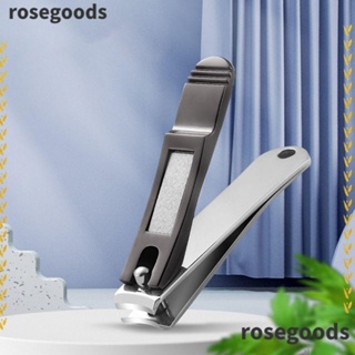 Rosegoods1 กรรไกรตัดเล็บ คีมสเตนเลส คุณภาพสูง สําหรับซ่อมแซมผิวที่ตายแล้ว