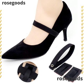 Rosegoods1 รองเท้าส้นสูง แบบยืดหยุ่น อุปกรณ์เสริม สําหรับผู้หญิง