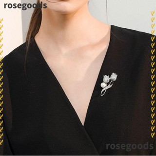 Rosegoods1 2 ชิ้น เข็มกลัดแฟชั่นผู้หญิง เครื่องประดับ พลอยเทียม