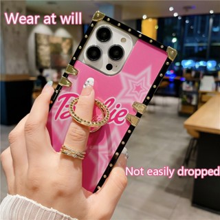 การ์ตูน Barbie คดี for Vivo Y76 Y72 Y77 Y55 5G V21 V21E 4G X60 Pro เคสมือถือ Cute Cartoon Cover 360 support love Soft TPU Phone Case