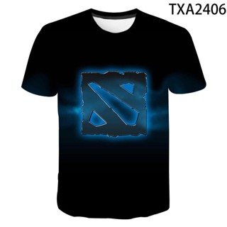 เสื้อยืด พิมพ์ลายเกม Dota 2 Streetwear 2022