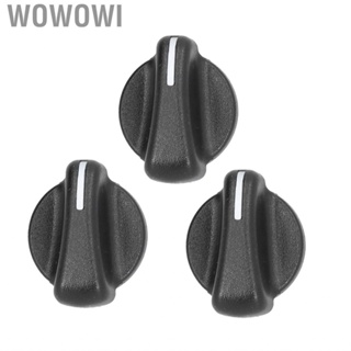 Wowowi Control Knob  Durable Palstic 3 Pieces Blower Fan Speed for Old and Broken One Ram B‑Van 1998‑2003