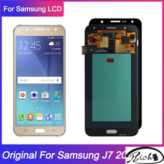 5.5&amp;quot; อะไหล่หน้าจอสัมผัส LCD แบบเปลี่ยน สําหรับ SAMSUNG Galaxy J7 2015 J700 J700F J700M J700H