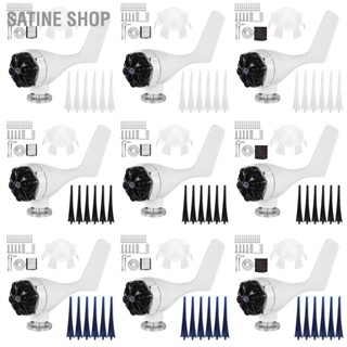 SaTine Shop เครื่องกำเนิดลมขนาดเล็ก 6 ใบพัด พาวเวอร์ซัพพลาย ชุดกังหันลมสำหรับตรวจสอบเรือ 300W