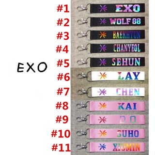 EXO Laser Name of The Key Key Chain Phone Pendant Clearance sale