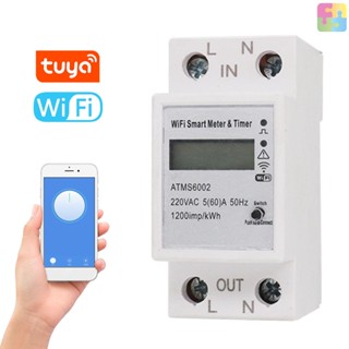 [ลดกระหน่ํา] Tuya เครื่องวัดพลังงานไฟฟ้าอัจฉริยะ WiFi ตั้งเวลาได้ ควบคุมผ่านแอป ไม่ต้องใช้มิเตอร์ สําหรับอ่านหนังสือ