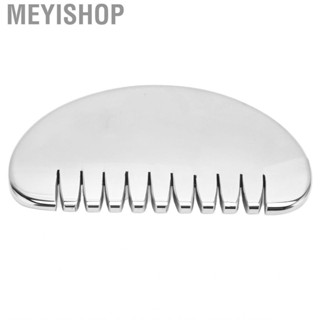 Meyishop Gua Sha Comb  Head  Excellent Thermal Conductivity Terahertz Safe To Use  Damaged Cells  Scalp for Home Women