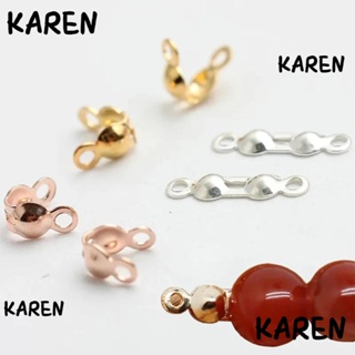 Karen ตัวเชื่อมต่อลูกปัด 4*7 มม. สําหรับทําเครื่องประดับ DIY 600 ชิ้น