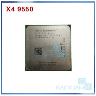 ซ็อกเก็ต AMD Phenom X4 9550 Quad-Core DeskTop 2.2GHz CPU HD9550WCJ4BGH AM2