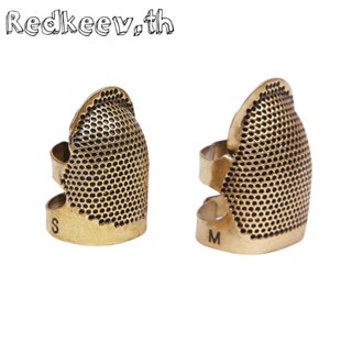 Redkeev™ ปลอกสวมนิ้ว ทองเหลือง สําหรับเย็บปักถักร้อย ปักครอสติส