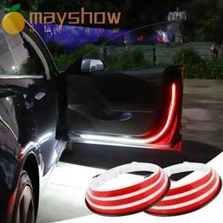 Mayshow ไฟเตือนรถยนต์ 120 ซม. ป้องกันการชนกันไฟต้อนรับสตรีมเมอร์วิ่งน้ํา LED โคมไฟแฟลช