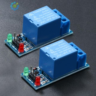 # โมดูลสวิตช์รีเลย์ DC 5V 1 ช่อง สําหรับ Arduino Raspberry Pi ARM AVR [Hidduck.th] 2 ชิ้น