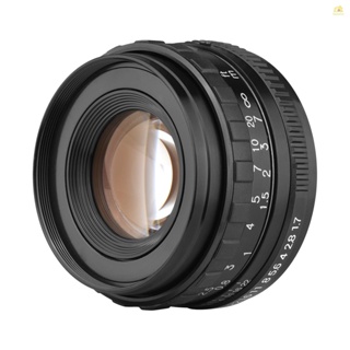 Banana_pie เลนส์กล้อง 50 มม. F1.7 รูรับแสงขนาดใหญ่ แมนนวลโฟกัส Prime เมาท์ PK แบบเปลี่ยน สําหรับกล้อง Pentax K1 K-1 Mark II ฟูลเฟรม