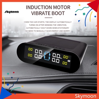 Skym* เครื่องวัดความดันลมยางรถยนต์ TPMS ไร้สาย หน้าจอขนาดใหญ่ กันกระแทก