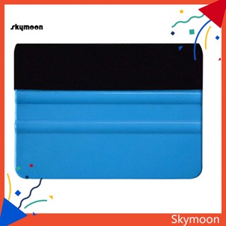 Skym* ไม้ปาดฟิล์มสติกเกอร์ พร้อมขอบสักหลาด สําหรับรถยนต์ 1 4 5 ชิ้น