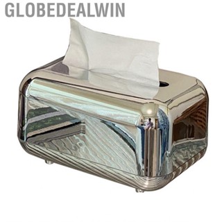 Globedealwin Tissue Box Cover  Retro Dispenser Rectangle for Car