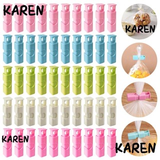 Karen คลิปซีลถุงขนม ถนอมอาหาร รักษาความสดใหม่ 10 ชิ้น