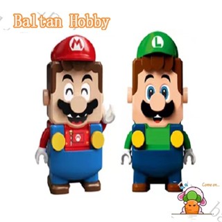 Baltan Toy BH1 บล็อคตัวต่อของเล่น Super Mario Mario Luigi 71387 71360 EQ1