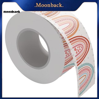 &lt;moonback&gt; สติกเกอร์ฉลากละเอียดอ่อน 1 ม้วน สําหรับกรอบรูป กระสุน อัลบั้ม