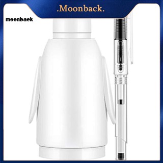 &lt;moonback&gt; ปากกาหมึกซึมอัตโนมัติ แบบพลาสติกใส เครื่องเขียน สําหรับนักเรียน