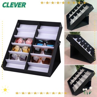 Clever กล่องเก็บแว่นตา แบบพกพา 12 ช่อง