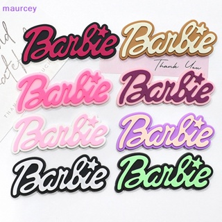 Maurcey กิ๊บติดผมเรซิ่น ลายการ์ตูนอนิเมะ Kawaii Barbie DIY สําหรับตุ๊กตาบาร์บี้ 5 ชิ้น