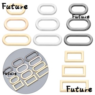 Future หัวเข็มขัด รูปตัว D แบบถอดได้ อุปกรณ์เสริม สําหรับสายคล้องกระเป๋า DIY