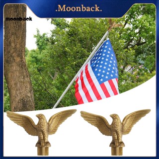 &lt;moonback&gt; ป้ายธงนกอินทรีย์ ซีดจางยาก เครื่องประดับ สําหรับตกแต่งสวน กลางแจ้ง