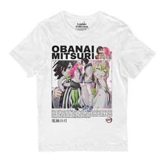 Demon Slayer Obanai &amp; Mitsuri Couple Anime Shirt 『Cotton Spandex』 Leighkt Collection_03