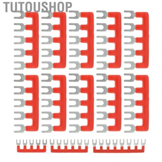 Tutoushop 10Pcs Dual Row 5/6/8 Position Screw Terminal Electric Barrier Strip Block Set