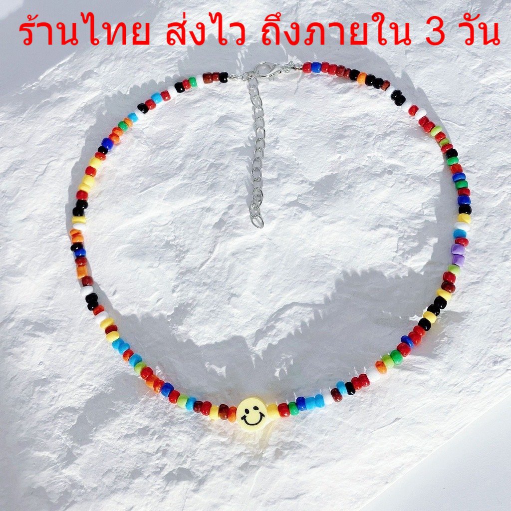 แบบเดียวกับที่ลิซ่าใส่ งานทำมือ รุ่นใหม่ล่าสุด สร้อยคอลูกปัด แฟชั่นเกาหลีสำหรับผู้หญิง N99/N60/N157/R62