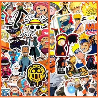 100 ชิ้น / ชุด ❉ สติกเกอร์ One Piece และ Naruto Series ❉ สติกเกอร์แฟชั่น กันน้ํา ลาย Doodle DIY