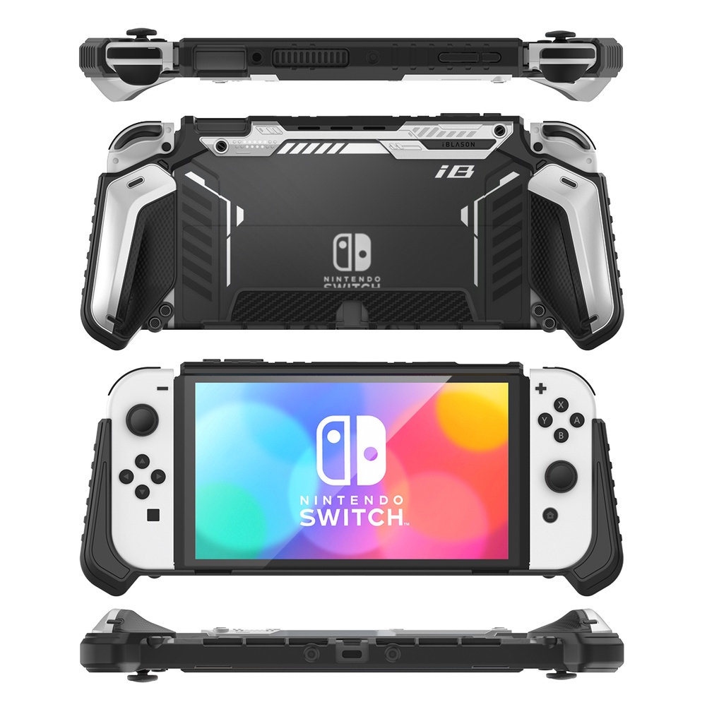 I-blason เคสป้องกันกล่องเกราะ ทนทาน สําหรับ Nintendo Switch OLED 2021 สําหรับ Nintendo Switch OLED Model and Joy Con Controller