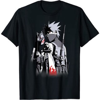 เสื้อยืดแขนสั้น ผ้าฝ้าย 100% พิมพ์ลาย Naruto Shippuden Kakashi Story Limited สีพื้น แฟชั่นสําหรับผู้ชาย และผู้หญิง