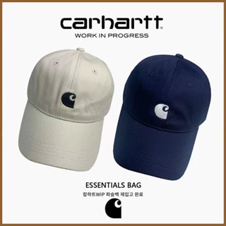 Carhartt หมวกเบสบอลลําลอง ปักลาย สไตล์ฮิปฮอป เรโทร สําหรับผู้ชาย และผู้หญิง