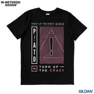 T-shirt Panic AT THE DISCO - เปิดเครื่องบ้าคลั่ง | เสื้อยืด | Gildan S-5XL