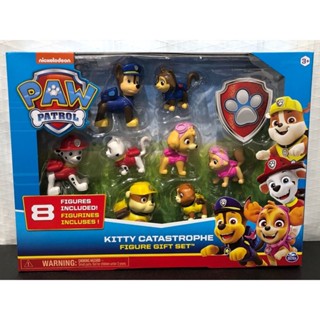 ฟิกเกอร์ Nickelodeon PAW PATROL Kitty Catastrophe ของเล่นสําหรับเด็ก 8 ชิ้น