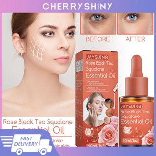 Jaysuing rose Black Tea Squalane Essential oil Deep anti wrinkle ครีมเซรั่มบํารุงผิวหน้า เอสเซ้นบํารุงผิวหน้า เอสเซ้นบํารุงผิวหน้า เอสเซ้นบํารุงผิวหน้า เอสเซ้นส์บํารุงผิวหน้า ต่อต้านริ้วรอย