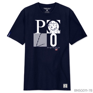 [S-5XL] Beverly Hills Polo Club เสื้อยืดคอกลมแขนสั้น Classic Bear รุ่น BNSG011