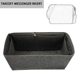 Bluana TAKEOFF MESSENGER จัดระเบียบ และดันทรงกระเป๋า กระเป๋าผ้าสักหลาด สําหรับใส่จัดเก็บของ D098