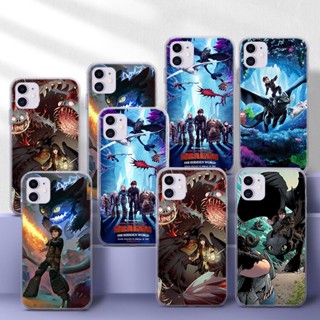 ใหม่ เคสโทรศัพท์มือถือ TPU นิ่ม แบบใส ลาย how to train your dragon สําหรับ Samsung A01 EU A02 M02 A02S A03S A10 A10S A11 A12 A20 A30 A20S 46VTY