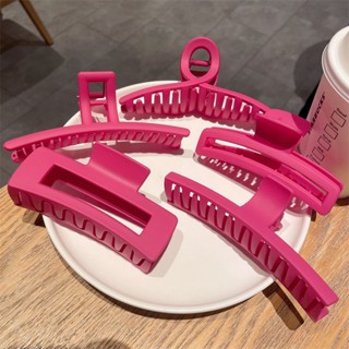 เครื่องประดับ กิ๊บติดผม ขนาดใหญ่ สีแดง