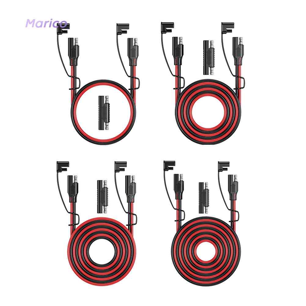 สายชาร์จแบตเตอรี่ SAE เป็น SAE 12V-36V [Marico.th]