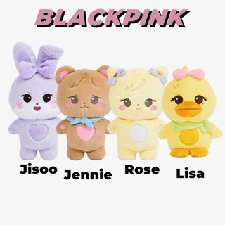 พวงกุญแจ จี้ตุ๊กตาการ์ตูนสัตว์น่ารัก KPOP BLACKPINK World Tour JENNIE ROSE สําหรับตกแต่งกระเป๋า