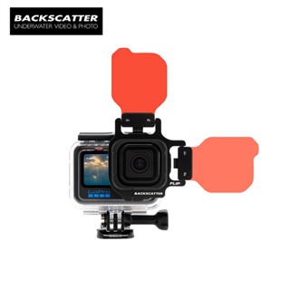 GoPro 11 / 10 / 9 / 8 / 7 / 5 Backscatter Flip10 Shallow (10-25 feet) &amp; Dive Filters (25-80 feet)