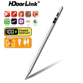 Hdoolink ปากกาสไตลัส สําหรับแท็บเล็ต โทรศัพท์มือถือ Android IOS Touch Pen For i-Pad Pencil A-pple Pencil 2 พร้อมจอแสดงผลดิจิตอล